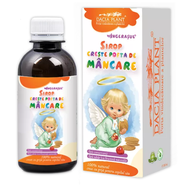 INGERAS SIROP CRESTE POFTA DE MANCARE 200ML, [],farmacom.ro