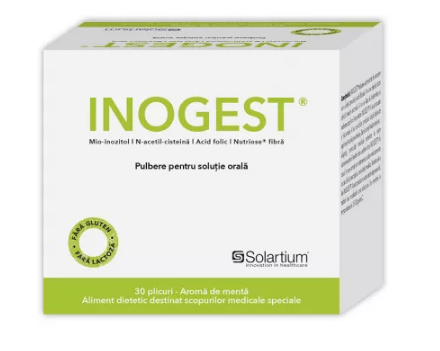 Inogest pulbere pentru solutie orala, 30 plicuri, Meditrina