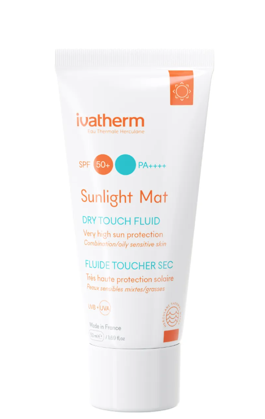 Ivatherm Sunlight Mat SPF 50+, 50 ml, [],farmacom.ro