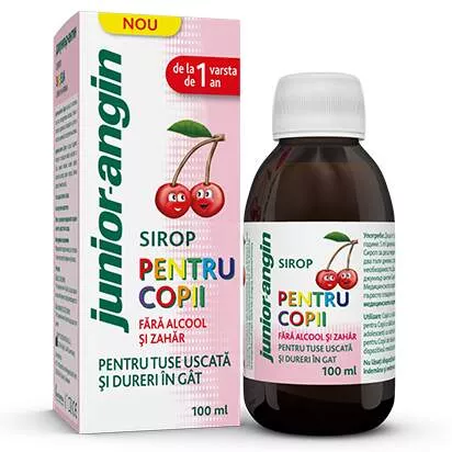 JUNIOR ANGIN SIROP * 100 ML, [],farmacom.ro
