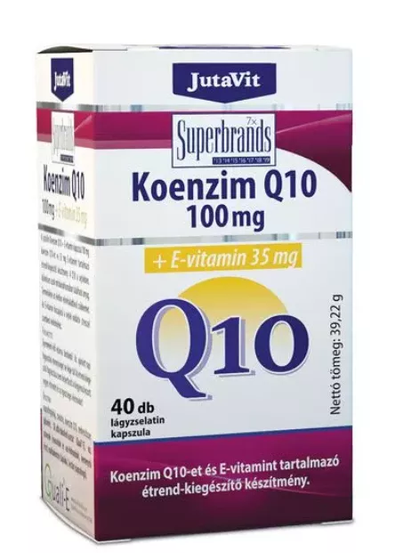 JUTAVIT COENZIMA Q10 100 MG+VIT.E 35 MG * 40 CPS MOI, [],farmacom.ro