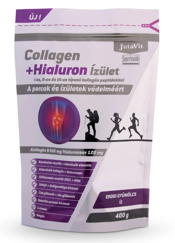JUTAVIT COLLAGEN+HIALURON ARTICULATII * 400 G FRUCTE DE PADURE, [],farmacom.ro