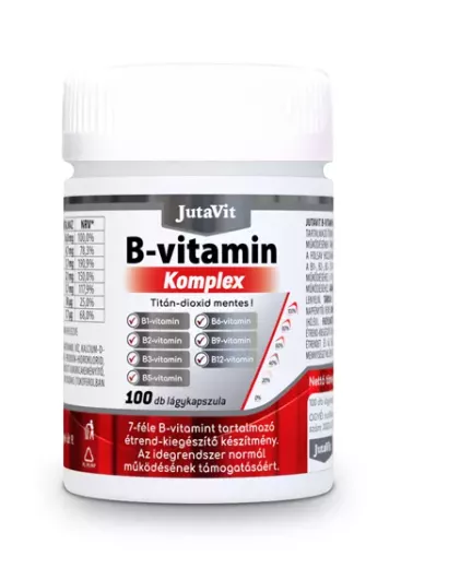 JUTAVIT VITAMINA B COMPLEX * 100 CAPSULE MOI, [],farmacom.ro
