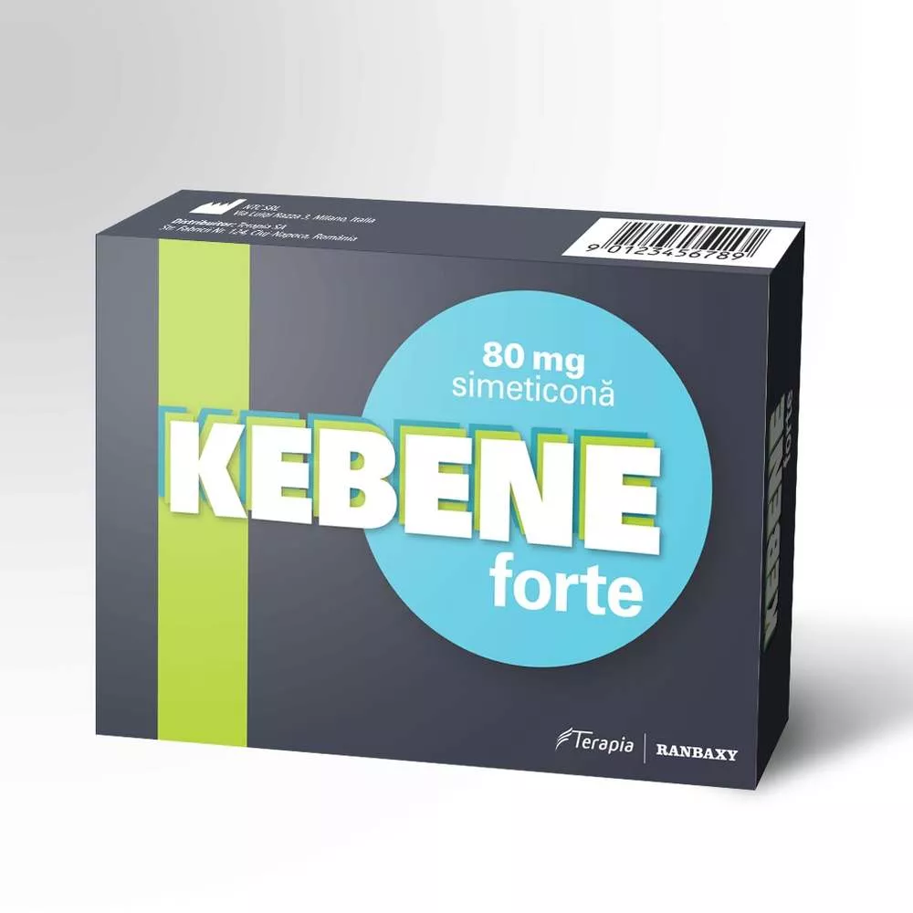 KEBENE FORTE 80 MG, 25 CAPSULE,TERAPIA, [],farmacom.ro