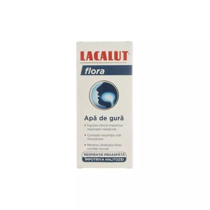 LACALUT FLORA APA DE GURA ANTIPLACA 300ML, [],farmacom.ro
