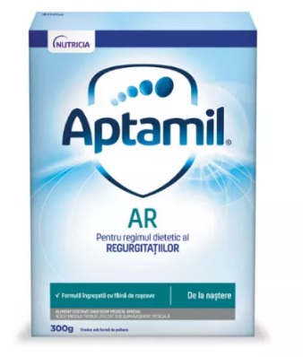 Lapte praf Aptamil AR, + 0 luni, 300 g, [],farmacom.ro