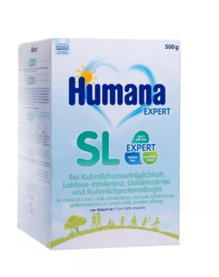 Lapte praf Humana SL Expert, 0+ luni, 500 g, [],farmacom.ro