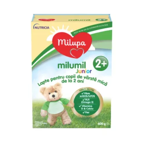 LAPTE PRAF MILUMIL 2+ * 600 G, [],farmacom.ro