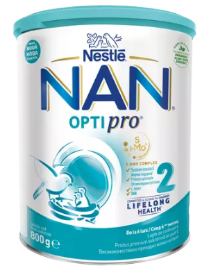 LAPTE PRAF NAN 2 OPTIPRO HM-O * 800 G, [],farmacom.ro