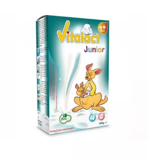 LAPTE PRAF VITALACT JUNIOR 1+ * 400 G, [],farmacom.ro