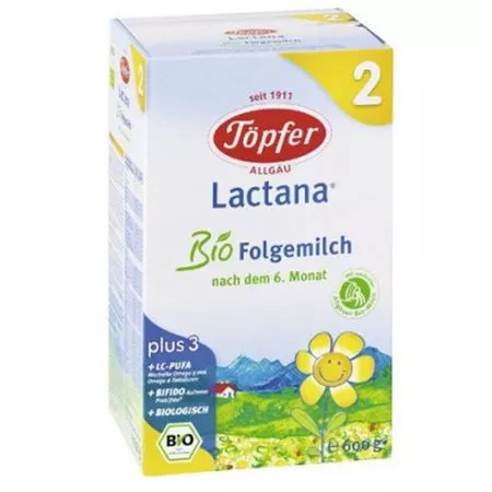 LAPTE TOPFER BIO 2 600G, [],farmacom.ro