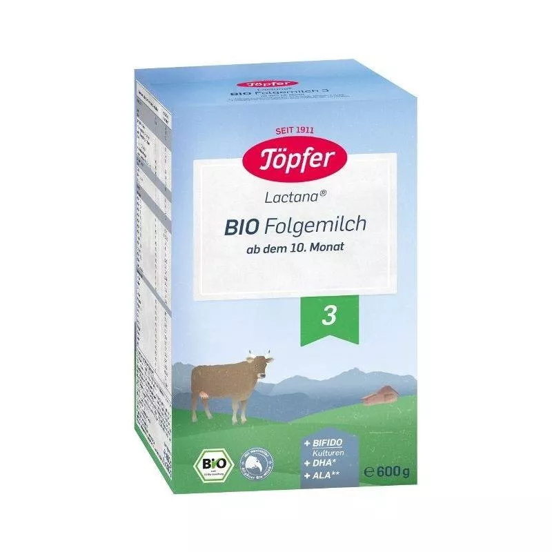 LAPTE TOPFER BIO 3 600G, [],farmacom.ro