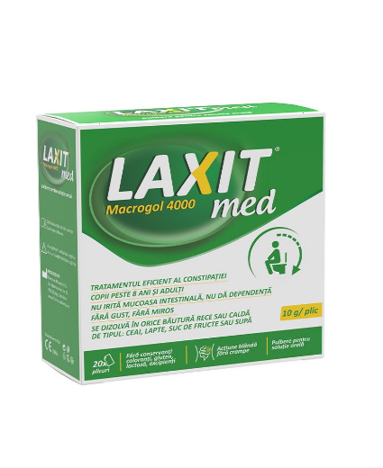 LAXIT MED * 20 PLICURI/10 G FITERMAN, [],farmacom.ro