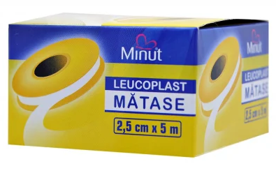 LEUCOPLAST MATASE MINUT 2.5 CM * 5 M, [],farmacom.ro
