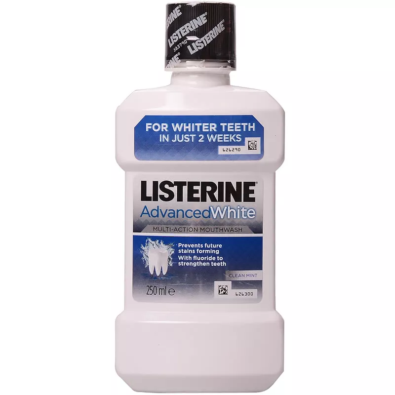 LISTERINE ADVANCED WHITE 250ML, [],farmacom.ro