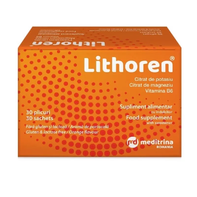 LITHOREN * 30 PLIC MEDITRINA, [],farmacom.ro