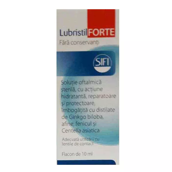 LUBRISTIL FORTE  SOL OFT * 10 ML, [],farmacom.ro