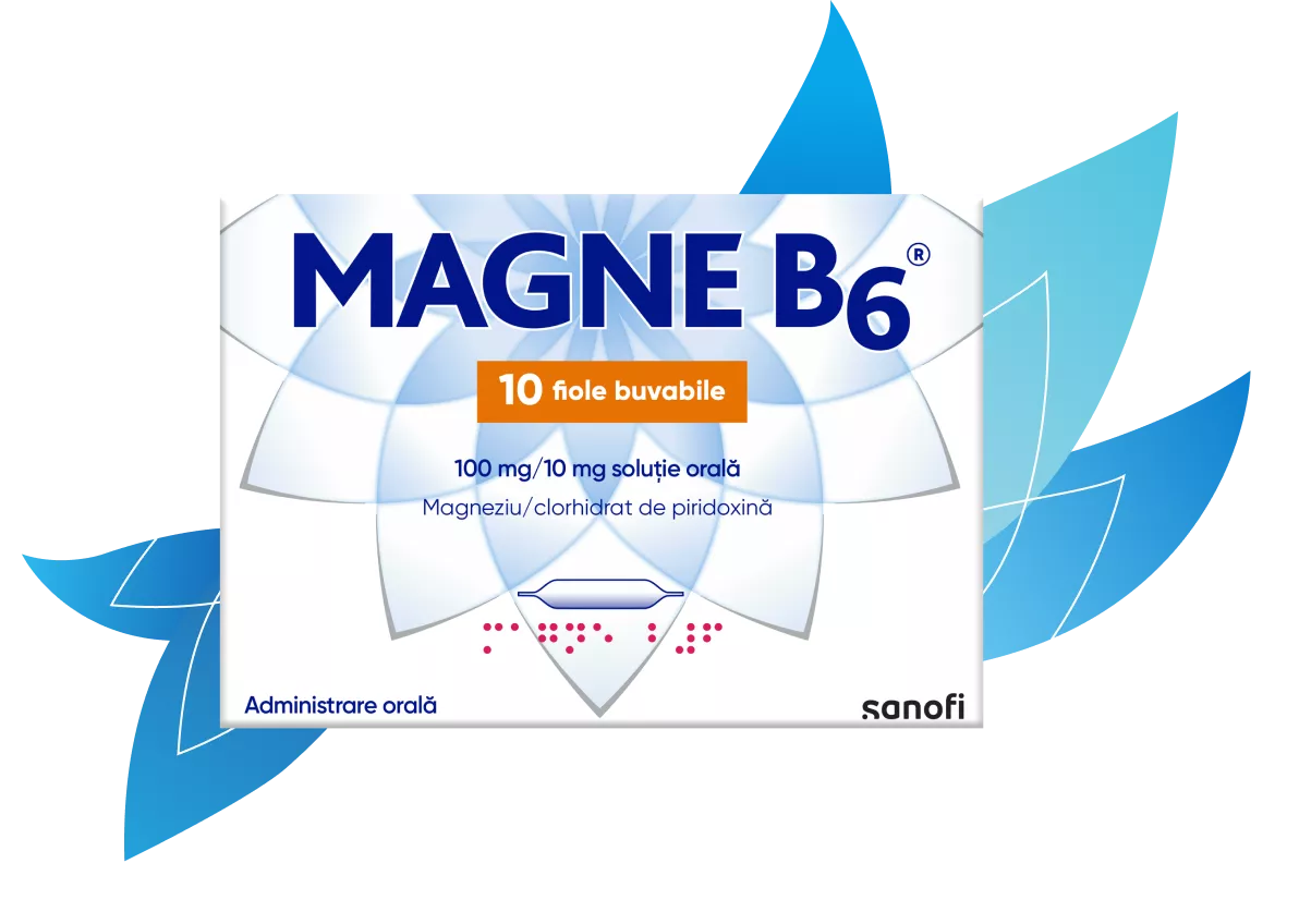 Magne B6, 10 fiole, Sanofi, [],farmacom.ro