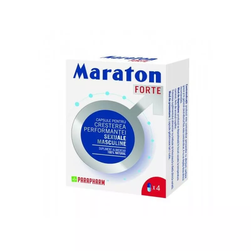 Maraton Forte, 4 capsule, Parapharm, [],farmacom.ro