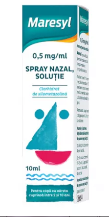 MARESYL 0.5 MG/ML SPRAY NAZAL SOLUTIE * 10 ML, [],farmacom.ro