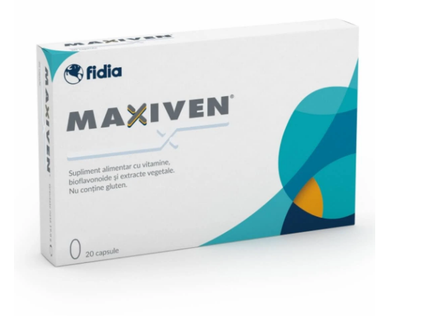 Maxiven, 20 capsule, Biosooft, [],farmacom.ro