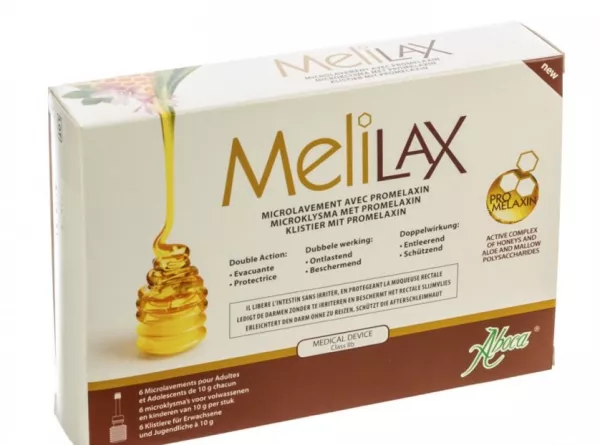 MeliLax Microclisma adulti, 6 bucati X 10 g, Aboca, [],farmacom.ro