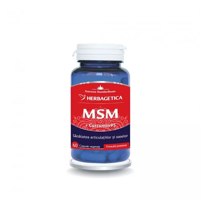 MSM * 60 CAPSULE HERBAGETICA, [],farmacom.ro