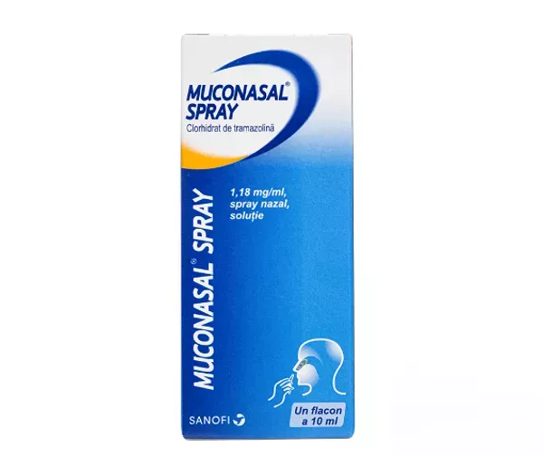 MUCONASAL 1.18MG/ML SPRAY  * 10 ML OPELLA, [],farmacom.ro