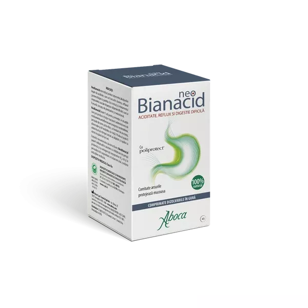 NEOBIANACID ACIDITATE SI REFLUX * 45 COMPRIMATE