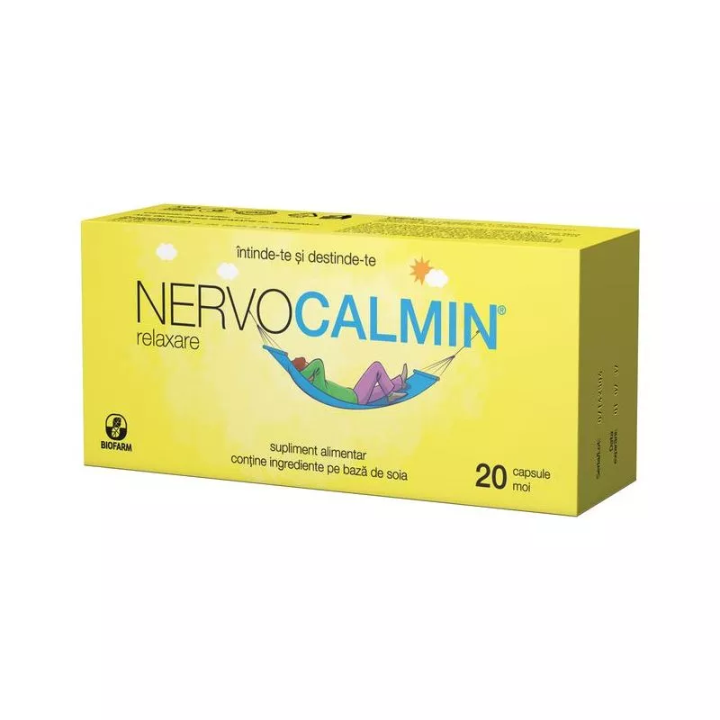 NERVOCALMIN RELAXARE X20CAPS, [],farmacom.ro