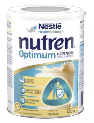 Nutren Optimum, 400 g, Nestle, [],farmacom.ro