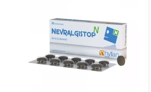 Nevralgistop N, 20 comprimate, Hyllan Pharma, [],farmacom.ro