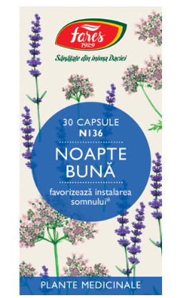 NOAPTE BUNA * 30 CPS FARES, [],farmacom.ro