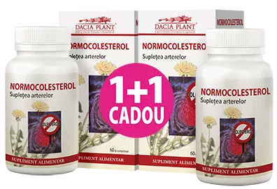 NORMOCOLESTEROL 1+1 CADOU, [],farmacom.ro