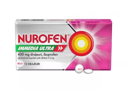NUROFEN IMMEDIA ULTRA 400 MG * 12 DRAJEURI, [],farmacom.ro