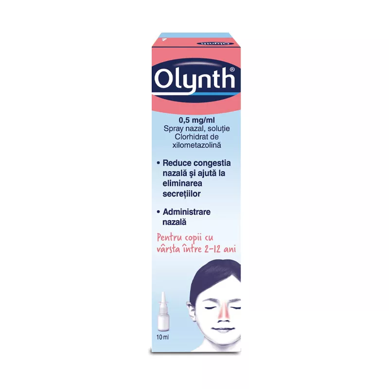 OLYNTH 0.5MG/ML SPRAY * 10 ML MCNEIL, [],farmacom.ro