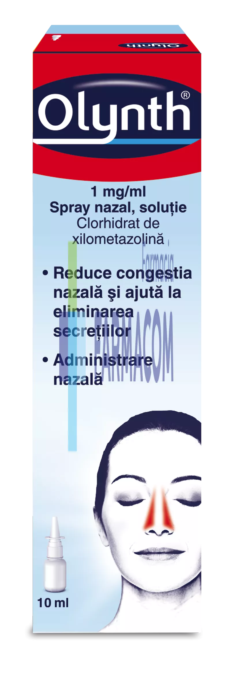 OLYNTH 1MG/ML SPRAY * 10 ML MCNEIL, [],farmacom.ro