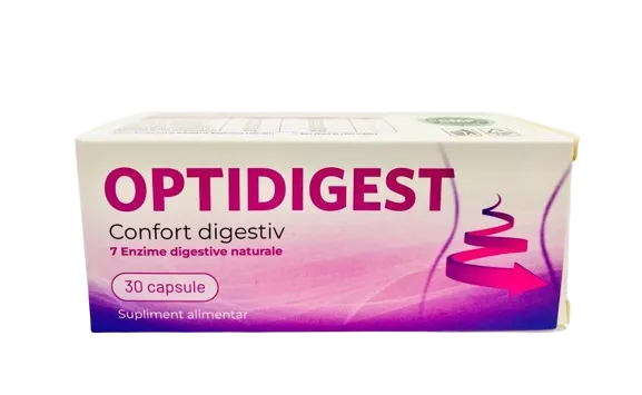 OPTIDIGEST * 30 CAPSULE FARMACOM, [],farmacom.ro