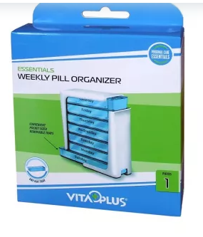 Organizator de medicamente saptamanal