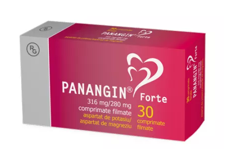 Panangin Forte, 316 mg/280 mg, 30 comprimate, [],farmacom.ro