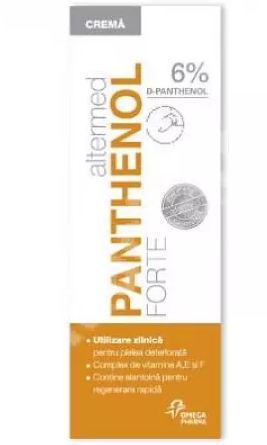 Panthenol Crema Forte 6%, 30 g, [],farmacom.ro