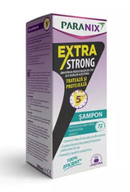 PARANIX SAMPON EXTRA STRONG * 200 ML + PIEPTENE, [],farmacom.ro