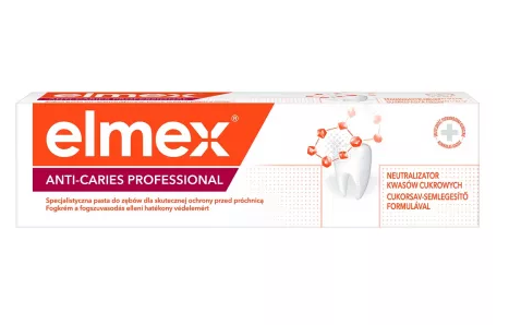 PASTA DE DINTI ELMEX ANTI CARIES PROFESSIONAL * 75 ML 3395, [],farmacom.ro