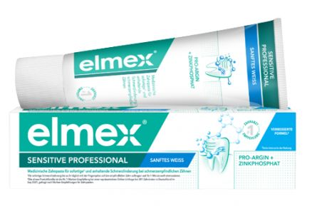 PASTA DE DINTI ELMEX SENSITIVE PROFESSIONAL GENTLE WHITENING*75 ML, [],farmacom.ro