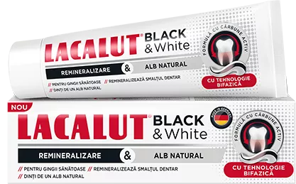 PASTA D LACALUT BLACK & WHITE * 75 ML, [],farmacom.ro
