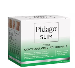 Pidago Slim, 60 comprimate, Fiterman, [],farmacom.ro
