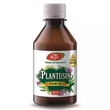 Plantusin Forte, sirop tuse, 250 ml, Fares, [],farmacom.ro