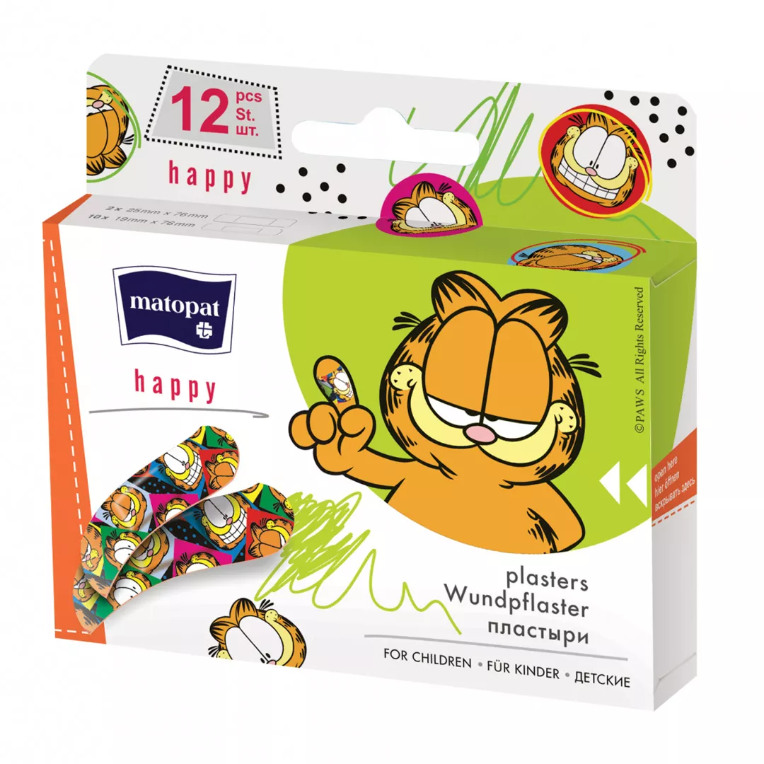 PLAST MATOPAT HAPPY * 12 BUC