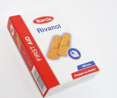 PLAST NARCIS CU RIVANOL 2*7 CM, [],farmacom.ro