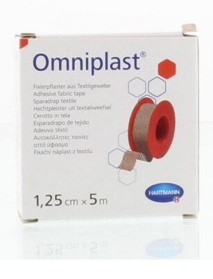 PLAST OMNIPLAST TEXTIL 1.25 CM * 5 M 900440, [],farmacom.ro